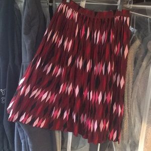 Pinup couture Harlequin skirt